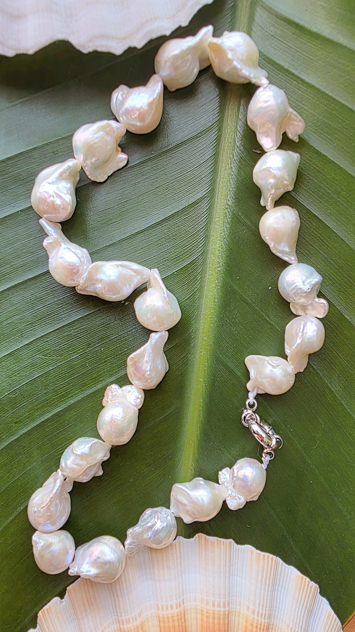 Baroque Pearl Strand Necklace