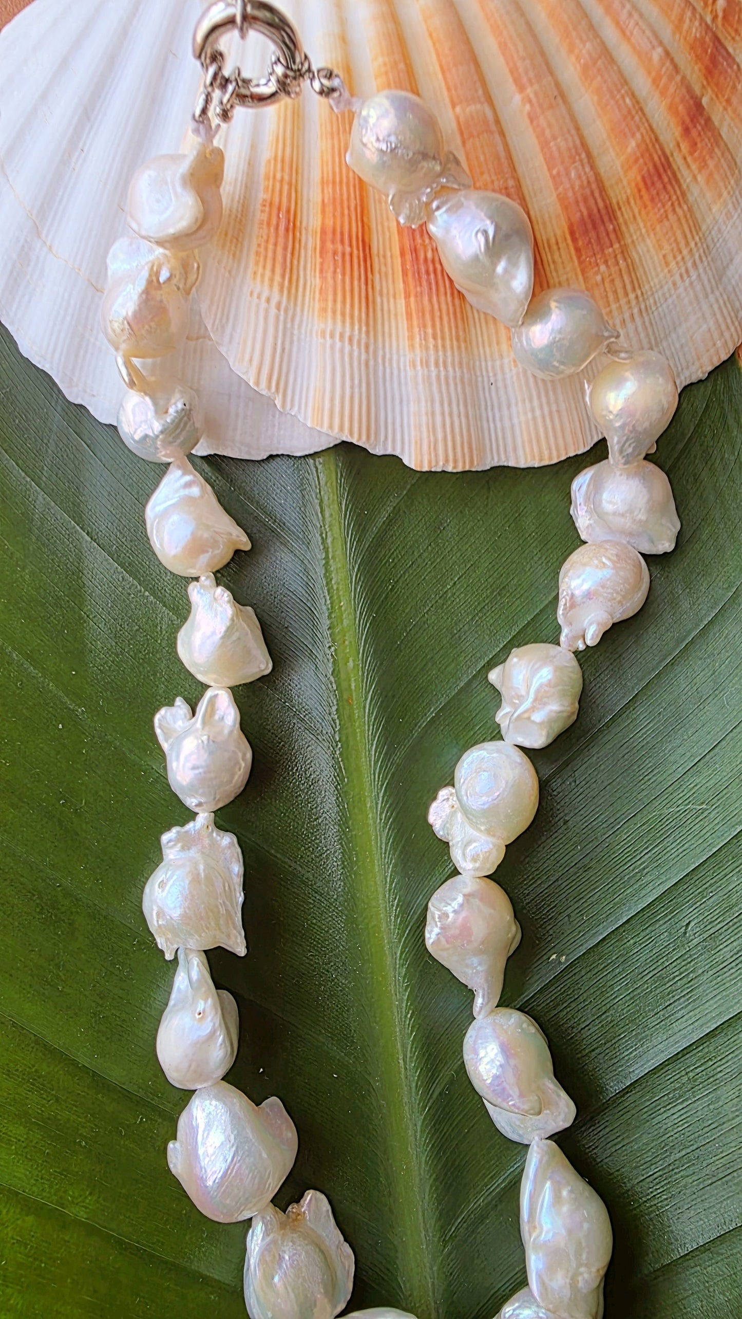 Baroque Pearl Strand Necklace
