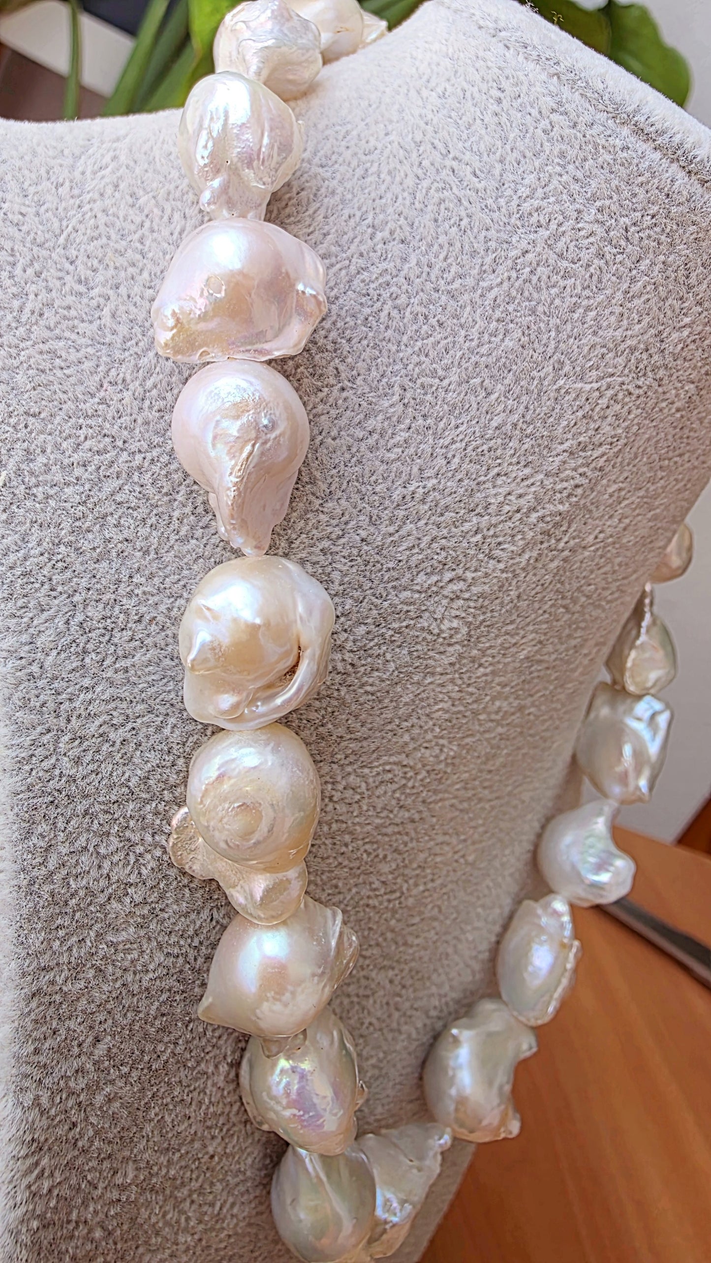 Baroque Pearl Strand Necklace