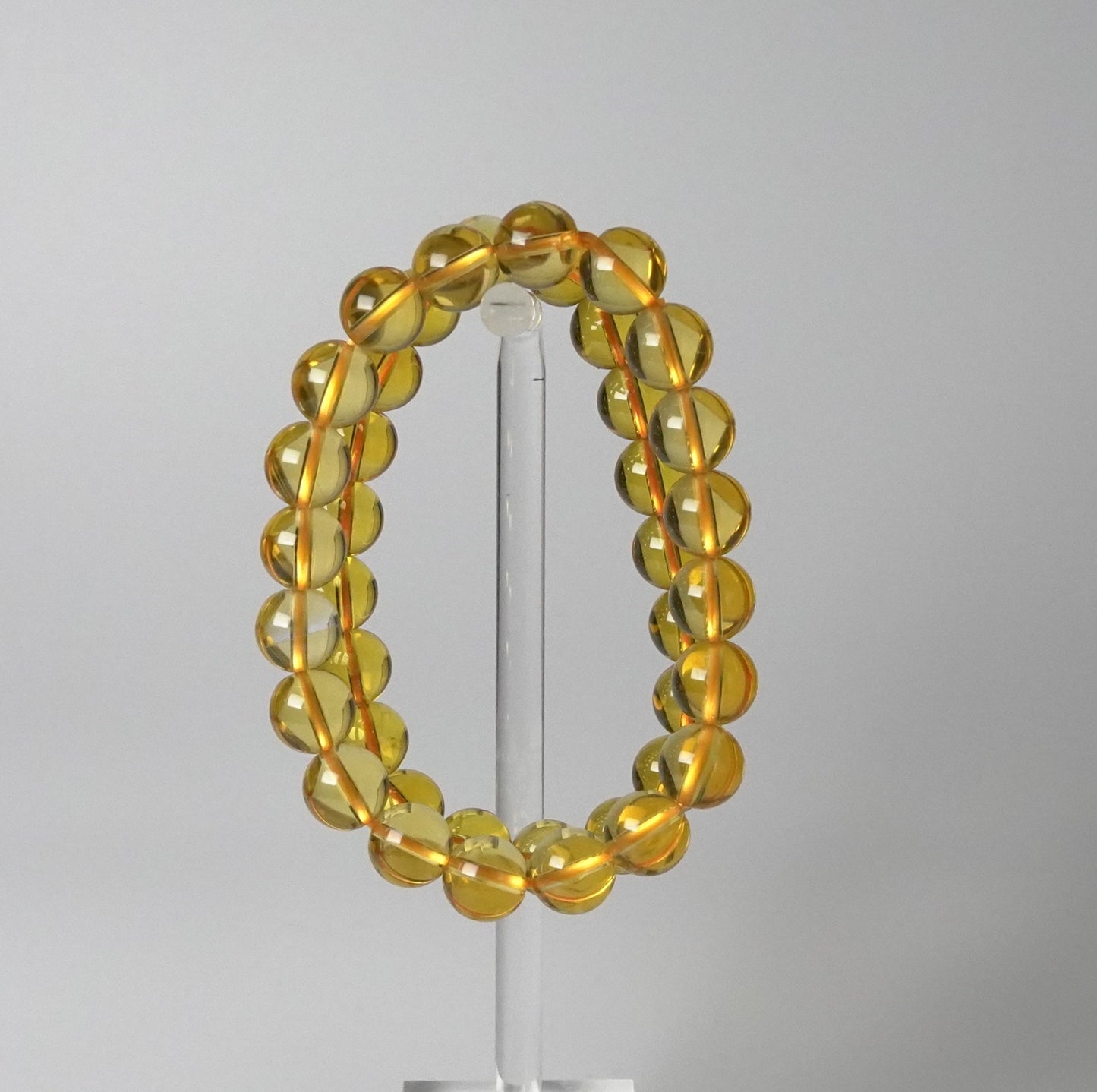 Citrine Bead Bracelet - The Stone of Abundance