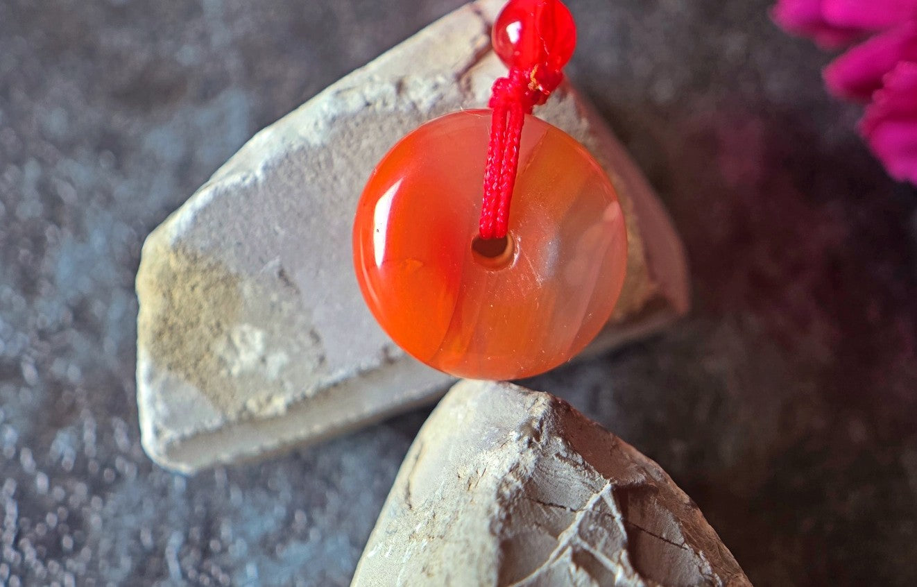 South Red Agate with Floating Inclusions