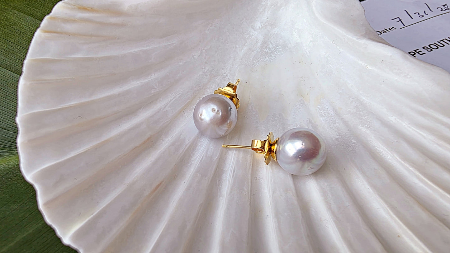South Sea Pearl Stud Earrings