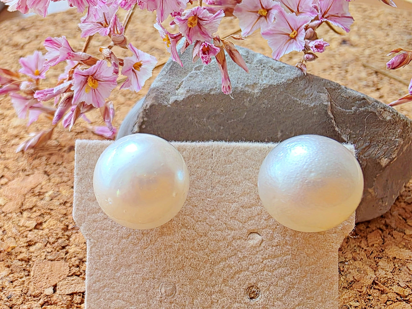South Sea Pearl Stud Earrings