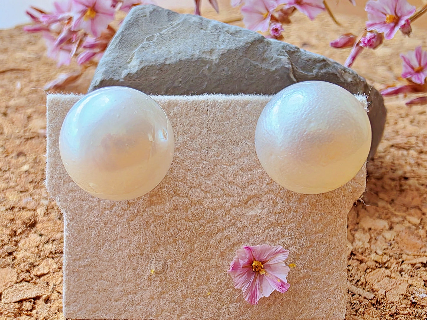 South Sea Pearl Stud Earrings