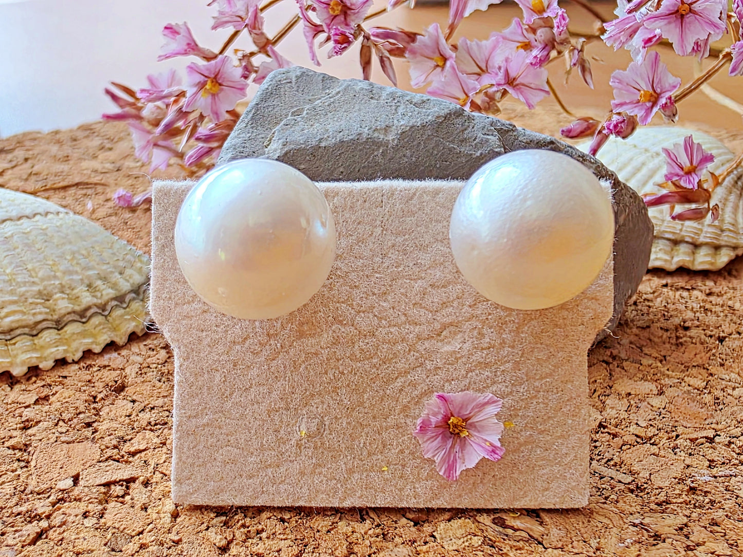 South Sea Pearl Stud Earrings