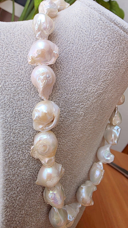 Baroque Pearl Strand Necklace