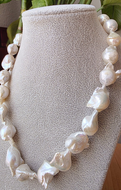 Baroque Pearl Strand Necklace