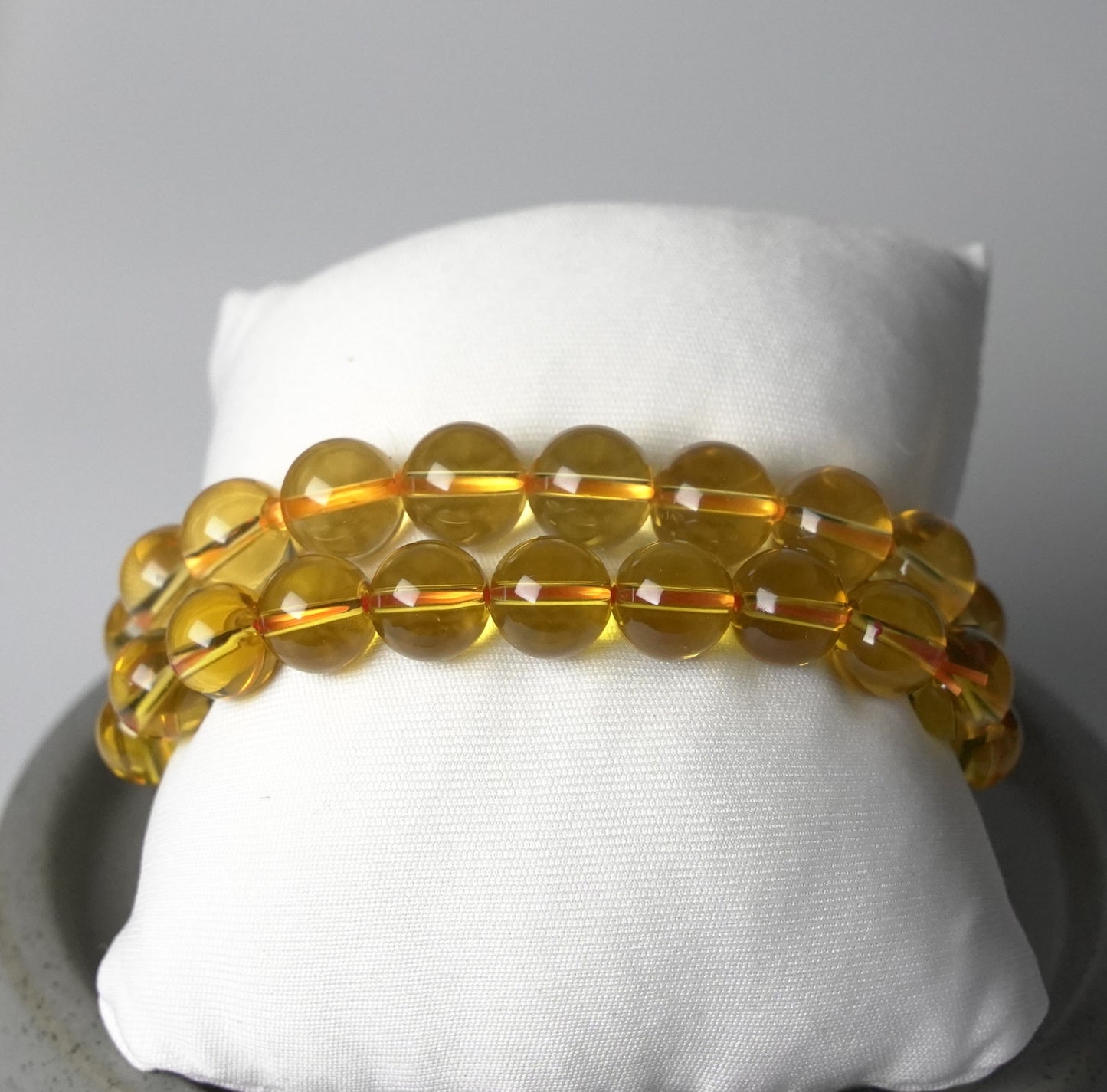 Citrine Bead Bracelet - The Stone of Abundance