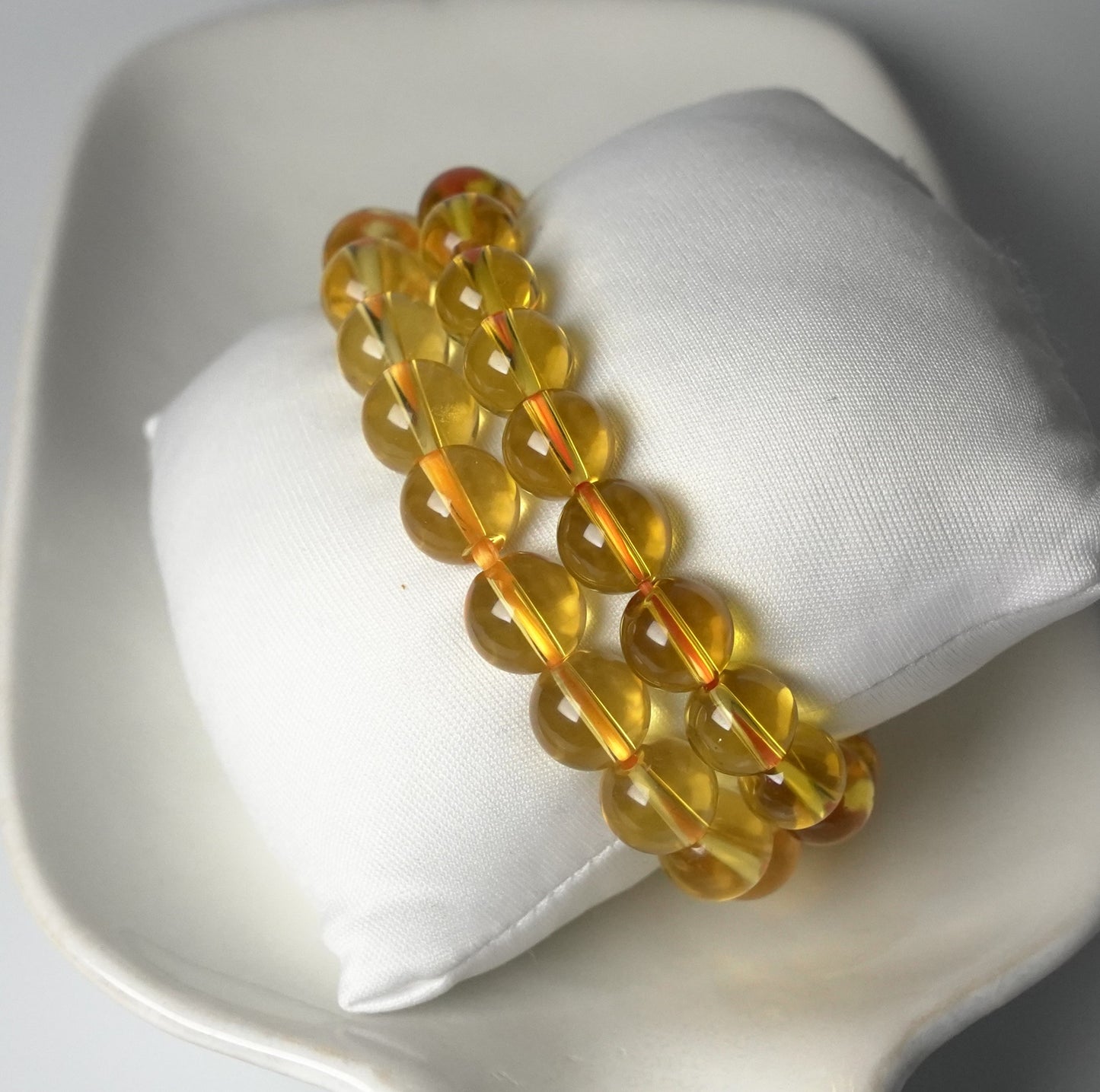 Citrine Bead Bracelet - The Stone of Abundance