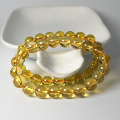 Citrine Bead Bracelet - The Stone of Abundance