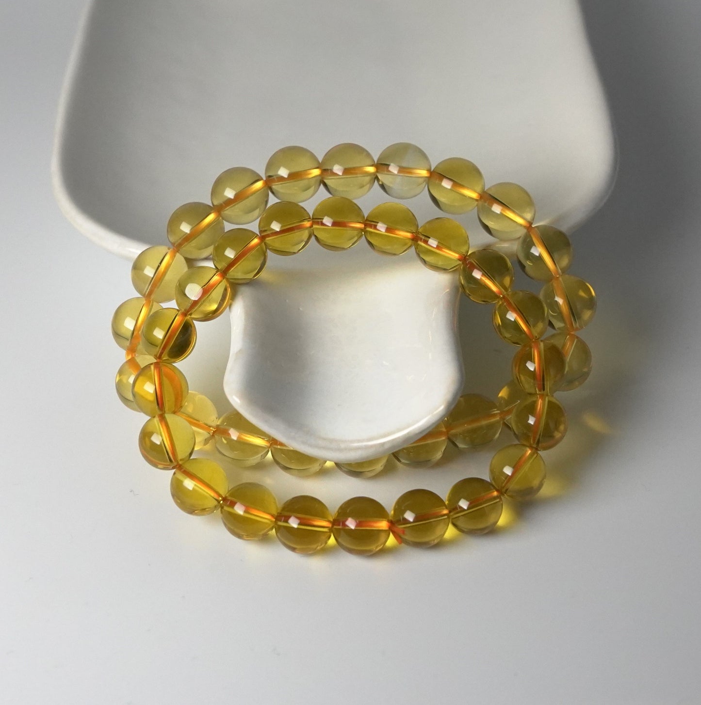 Citrine Bead Bracelet - The Stone of Abundance