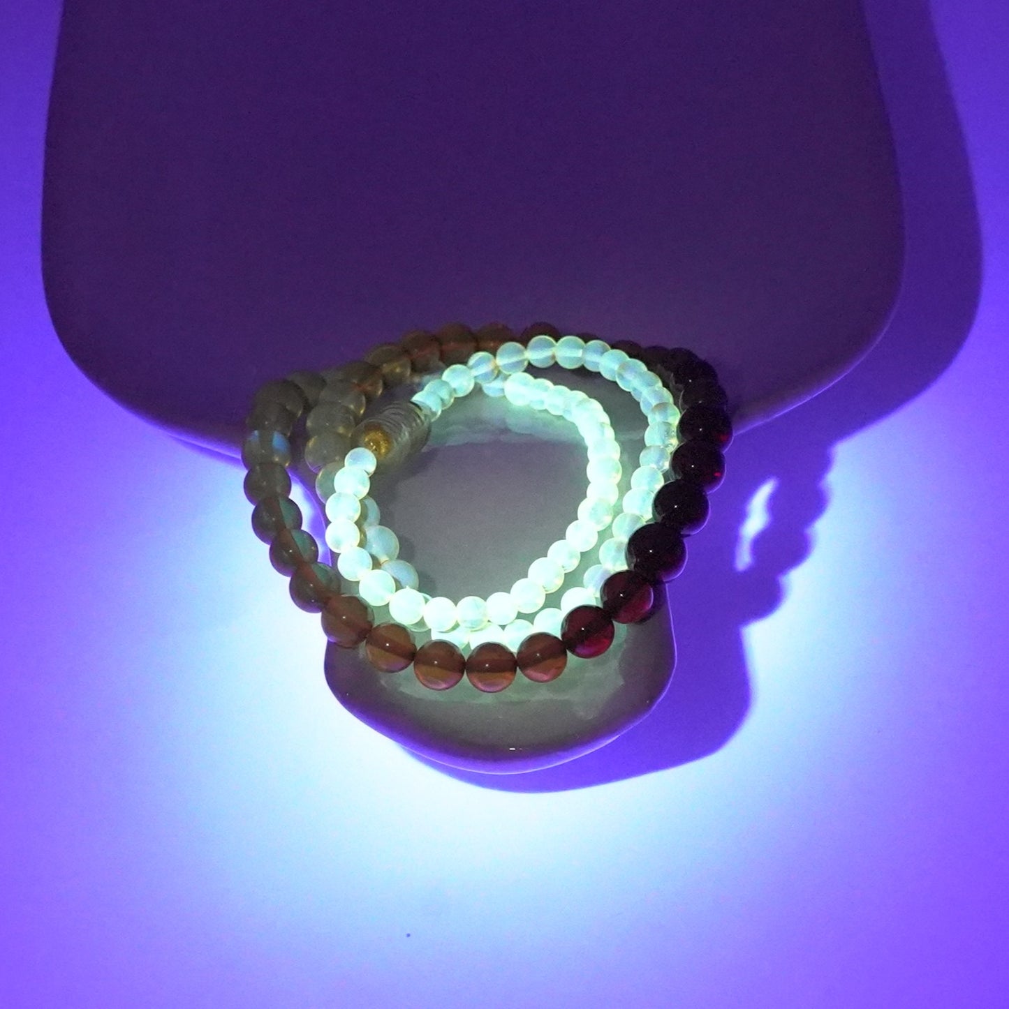 Burmese Amber Gradient Bead Necklace - Certified Natural