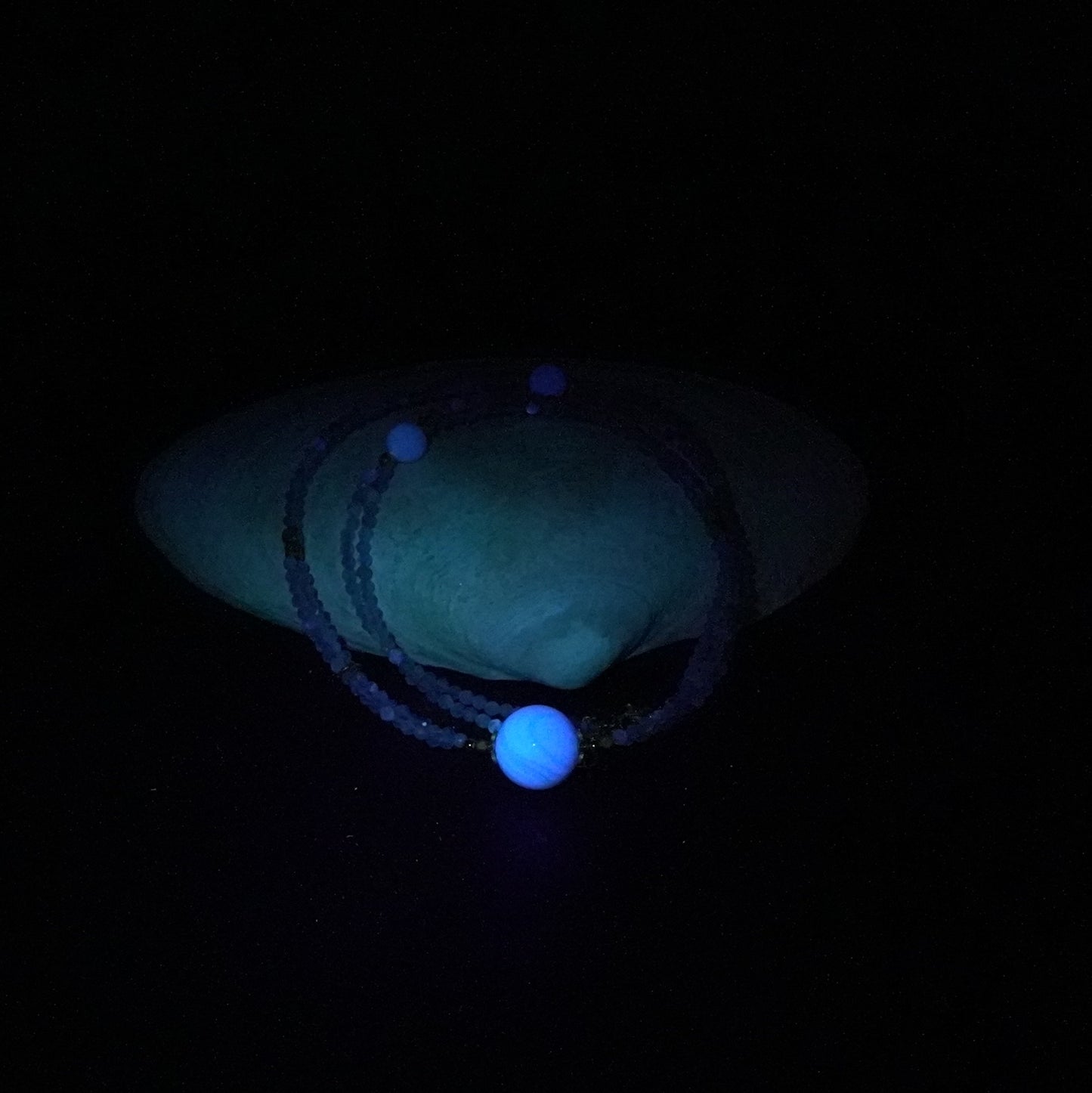 Certified Natural Gemstones - Honey Amber w/ Moonstones