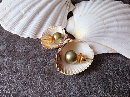 South Sea Pearl Stud Earrings